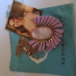 Kendra Scott Lilac Betsy Rose Pendant Necklace